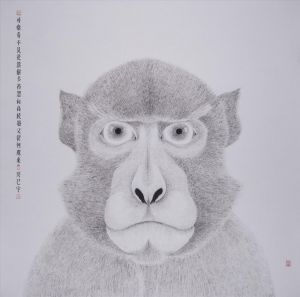 zeitgenössische kunst von Sun Xingyu - Zwölf chinesische Sternzeichen Affe