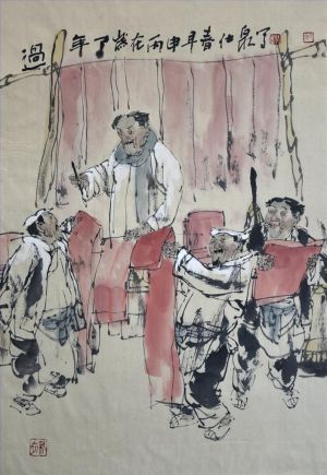 zeitgenössische kunst von Tan Shiquan - Figurenmalerei 2