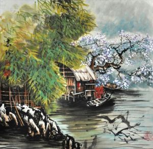 zeitgenössische kunst von Tang Zhizhen - Herbst von Jiawu