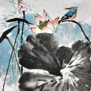 zeitgenössische kunst von Tang Zhizhen - Hören Sie sich „The Wisper of Lotus“ an