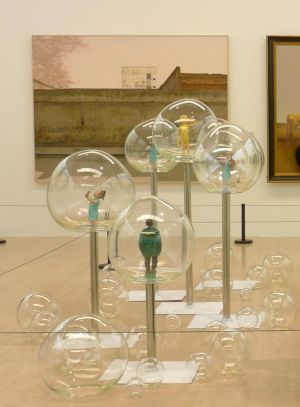Zeitgenössische Bildhauerei - Bubble Series on Scene Ausstellung 3
