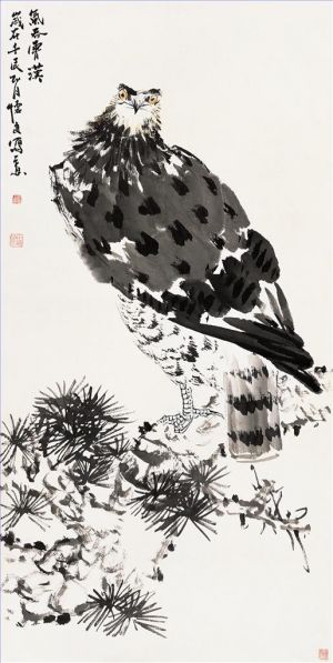 zeitgenössische kunst von Tian Huailiang - Gemälde von Blumen und Vögeln im traditionellen chinesischen Stil 6