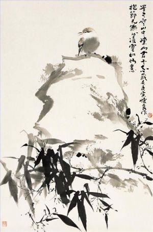 zeitgenössische kunst von Tian Huailiang - Gemälde von Blumen und Vögeln im traditionellen chinesischen Stil 9