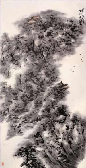 zeitgenössische kunst von Tong Heping - Stimme des Bergtempels