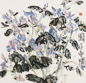 zeitgenössische kunst von Tongxixiaochan - Im Garten