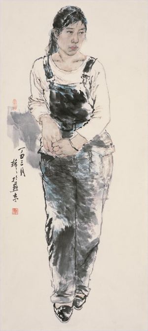 zeitgenössische kunst von Wang Hehe - Figurenmalerei