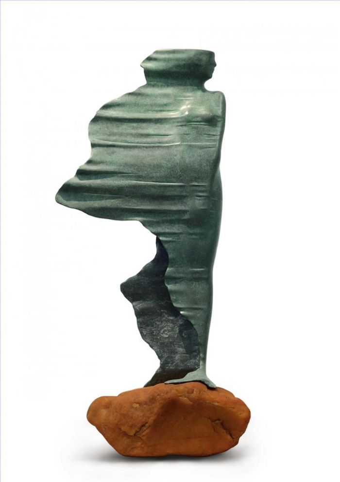 Wang Liangyi Bildhauerei - Warten im Wind