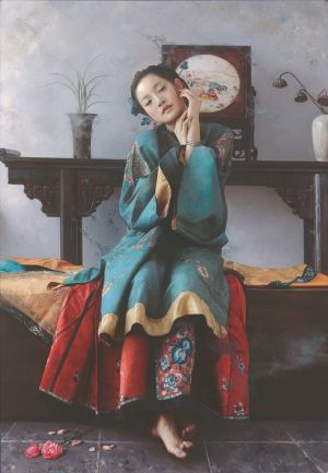 zeitgenössische kunst von Wang Mingyue - Traum von der Ehe