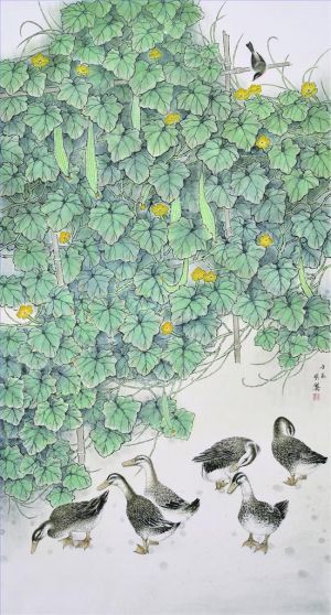 zeitgenössische kunst von Wang Mingyue - Leichte Briese