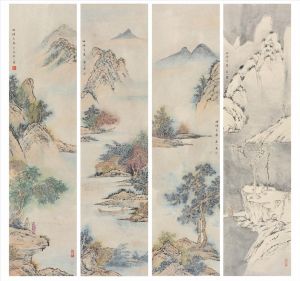 zeitgenössische kunst von Wang Shuyi - Vier Jahreszeiten, vier Stücke
