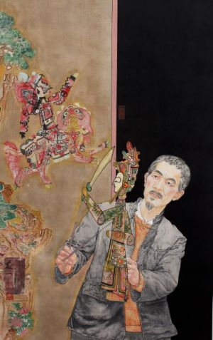 zeitgenössische kunst von Wang Shuyi - Die Seele der Oper