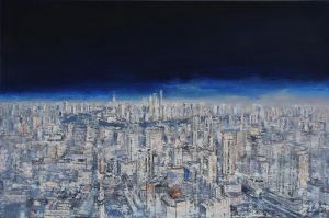 zeitgenössische kunst von Wang Xiaoshuang - Stadt der Erinnerung