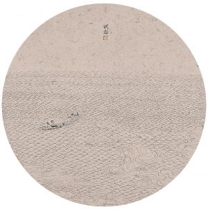 zeitgenössische kunst von Wang Yuepeng - Rafting im Pinghu-See