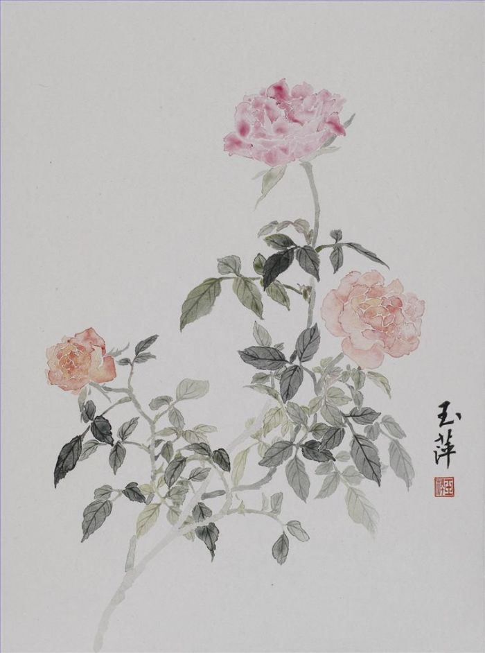 Wang Yuping Chinesische Kunst - Blumen