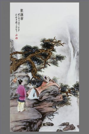 zeitgenössische kunst von Wang Yuqing - Keramikmalerei 3