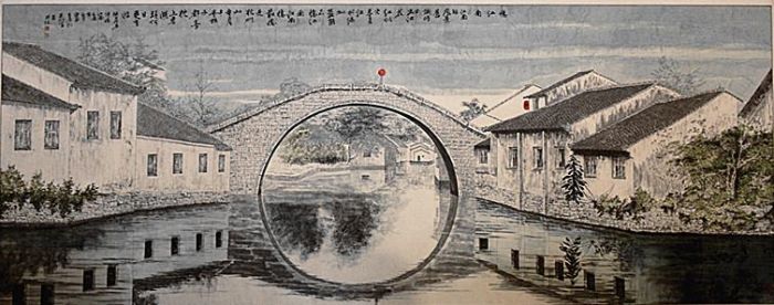Wang Zhaofu Chinesische Kunst - Erinnerung an Jiangnan