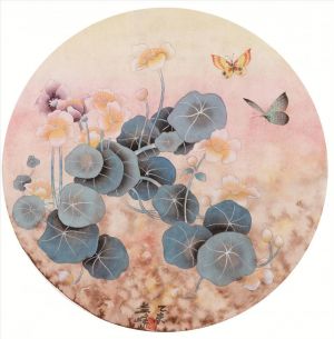 zeitgenössische kunst von Wang Zhiyuan and Wang Yifeng - Wettbewerb unter Blumen