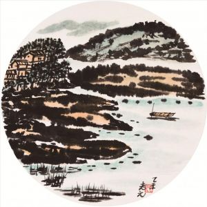 zeitgenössische kunst von Wang Zhiyuan and Wang Yifeng - Große Landschaft
