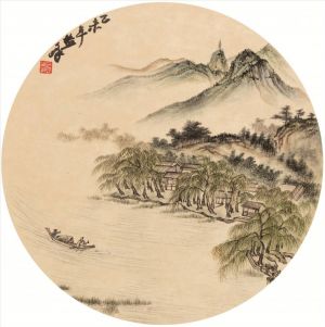 zeitgenössische kunst von Wang Zhiyuan and Wang Yifeng - Malerische Landschaft 2