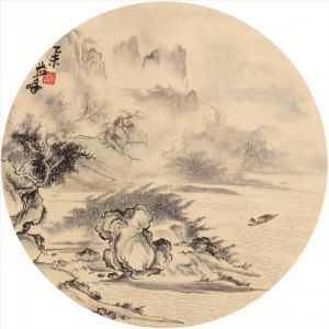 zeitgenössische kunst von Wang Zhiyuan and Wang Yifeng - Malerische Landschaft