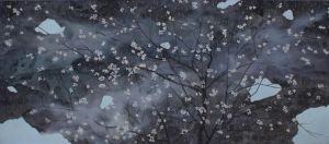 zeitgenössische kunst von Wu Didi - Bis Prunus blüht