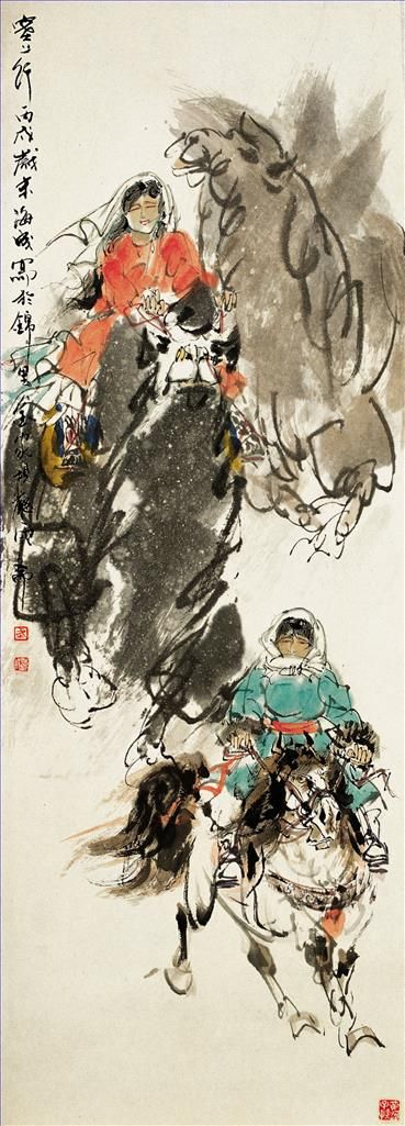 Wu Haicheng Chinesische Kunst - Gehen Sie über die Große Mauer hinaus