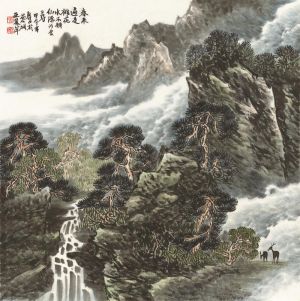 zeitgenössische kunst von Wu Liping - Landschaft 3