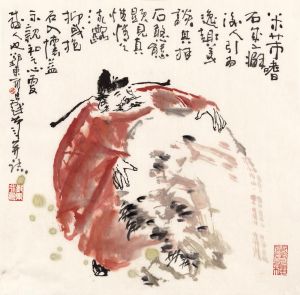 zeitgenössische kunst von Wu Yongliang - Mi Fu umarmt den Stein