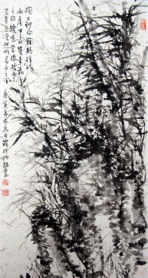 Zeitgenössische Malerei - Bambus 3