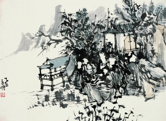 Xia Ming Chinesische Kunst - Landschaft 3