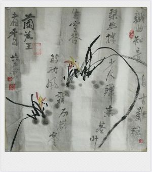 zeitgenössische kunst von Xia Peimin - Orchidee
