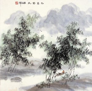 zeitgenössische kunst von Xie Hui - Sichuan-Landschaft