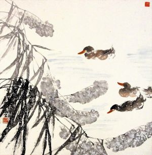 zeitgenössische kunst von Xie Hui - Winterfrost