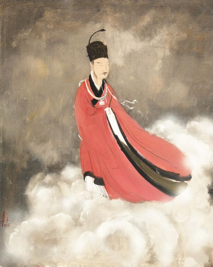 Xie Lantao Ölgemälde - Jiuge Der erhabene Geist