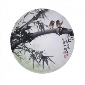 zeitgenössische kunst von Xing Shu’an - Gemälde von Blumen und Vögeln im traditionellen chinesischen Stil