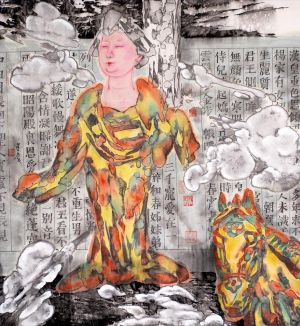 zeitgenössische kunst von Xu Jiankang - Stil der Tang-Dynastie