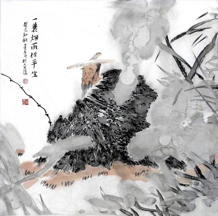 Xu Jiankang Chinesische Kunst - Sorgloses Leben
