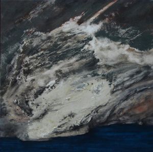 Zeitgenössische Malerei - Weißes Ufer