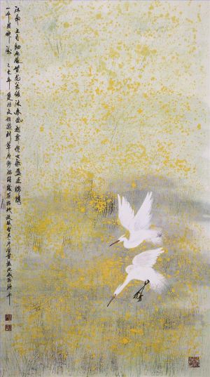 zeitgenössische kunst von Xu Ping - März in Jiangnan