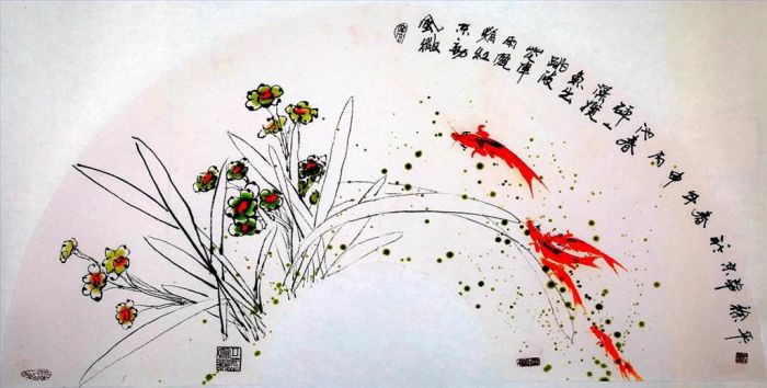 Xu Ping Chinesische Kunst - Lüfter