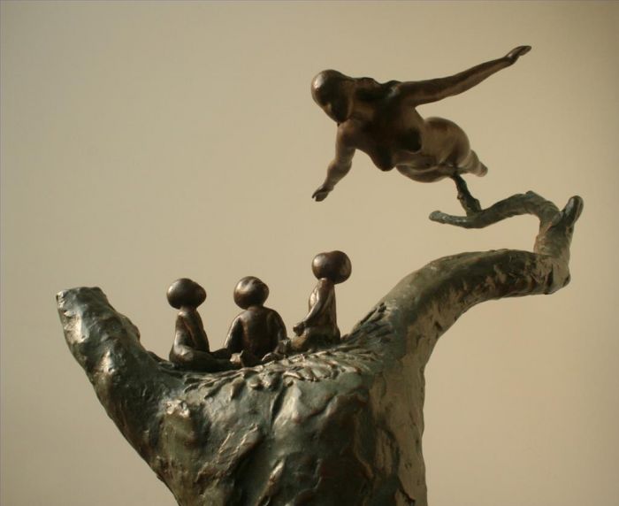 Xu Yuling Bildhauerei - Zurück zum Garten Eden
