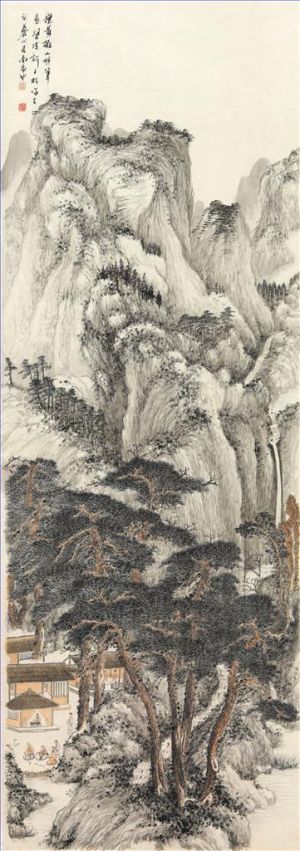 zeitgenössische kunst von Xu Zisong - Unter den Bergen