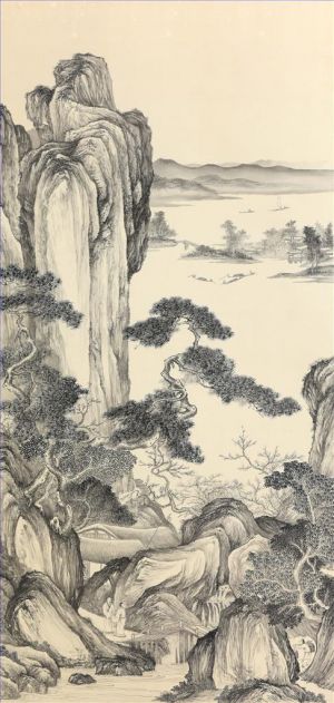 zeitgenössische kunst von Xu Zisong - Prunus Mountain House