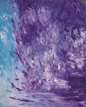 zeitgenössische kunst von Yang Sushan - Riesige lila Wolke