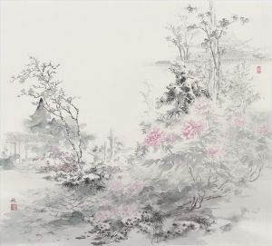 zeitgenössische kunst von Yao Yuan - Gartenserienlandschaft in Shaohua
