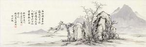 zeitgenössische kunst von Yao Yuan - Nachahmung der Landschaft von Zhao Mengfu
