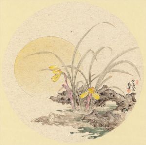 zeitgenössische kunst von Yao Yuan - Orchidee im tiefen Tal 2