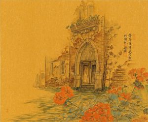 zeitgenössische kunst von Yao Yuan - Malen aus dem Leben in Venedig