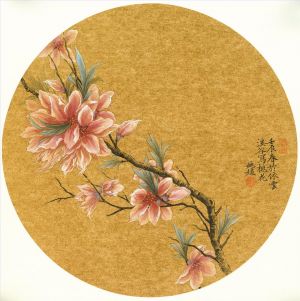 zeitgenössische kunst von Yao Yuan - Pfirsichblüte