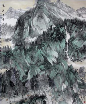 zeitgenössische kunst von Ye Jing - Zum Grünen Berg